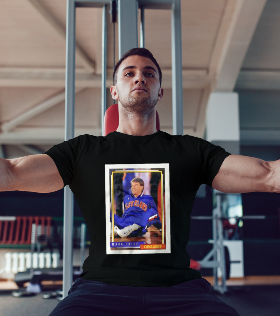 Cleveland Cavaliers Mark Price 1992 Basketball Trading Card Classic Moment T-Shirt