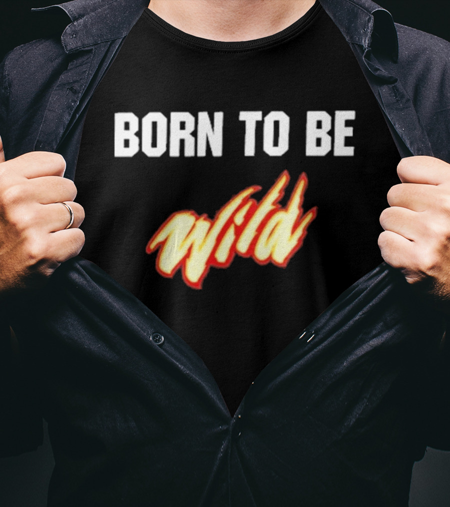 Born To Be Wild Minnesota Wild T-Shirt