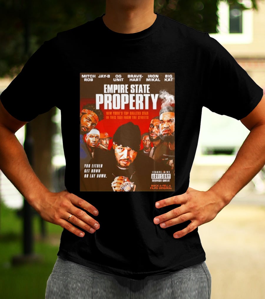 Mitch Rob Jay B OG Unit Brave Hart Iron Mikal Big Kat Empire State Property New York Knicks Baller Tale T-Shirt