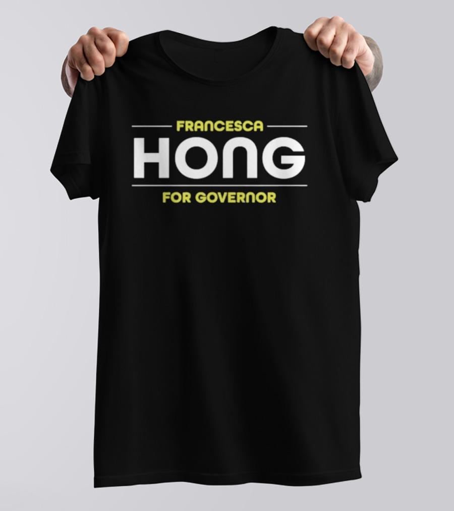 Francesca Hong For Governor Garment Dyed T-Shirt