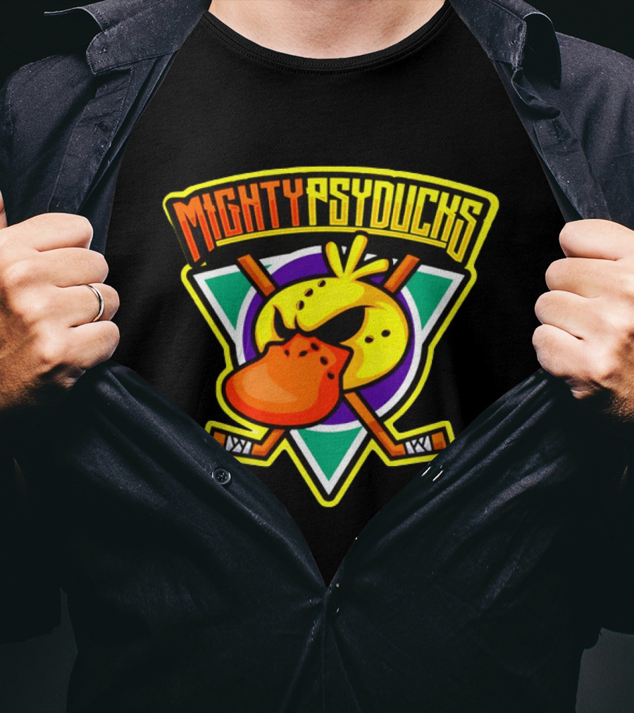 Mighty Psyducks Pokémon Hockey NHL 2026 T-Shirt