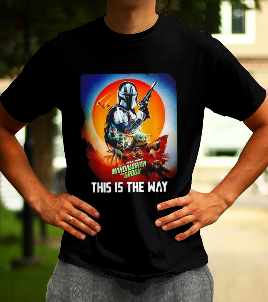 Star Wars Mandalorian Grogu This Is The Way T-Shirt
