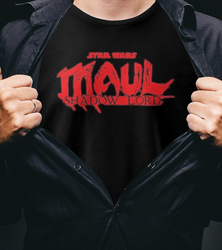 Star Wars Maul Shadow Lord Sith Master T-Shirt
