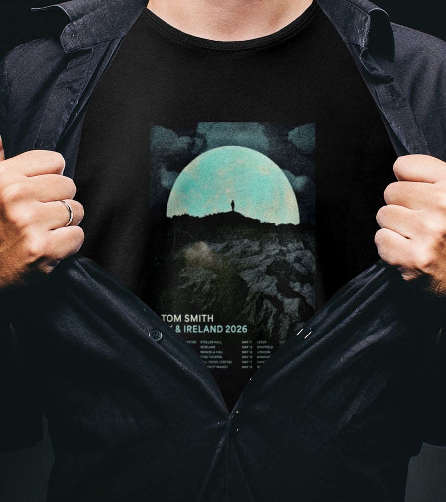 Tom Smith May 05 2026 Dublin Whelan's UK Ireland Tour T-Shirt