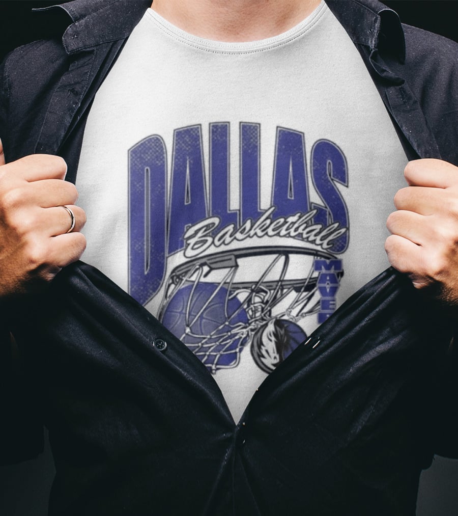 2026 Dallas Mavericks Basketball Swish T-Shirt