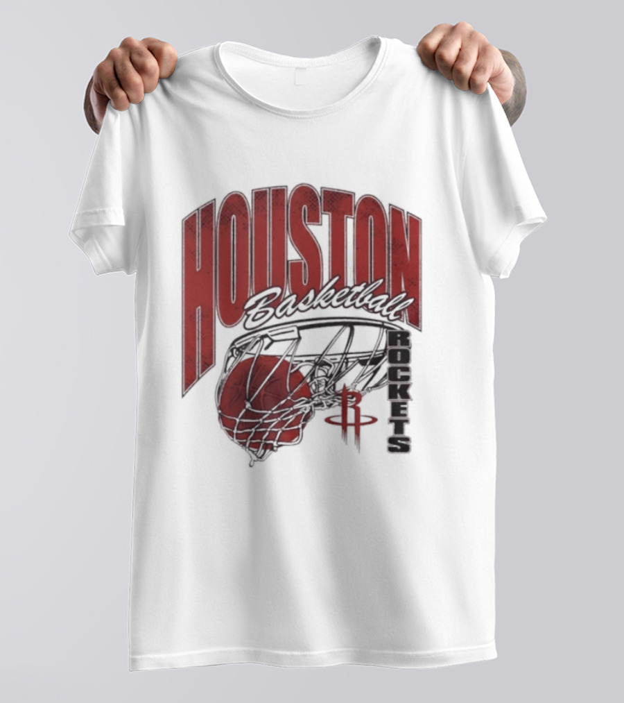 Houston Rockets Basketball Swish 2026 T-Shirt