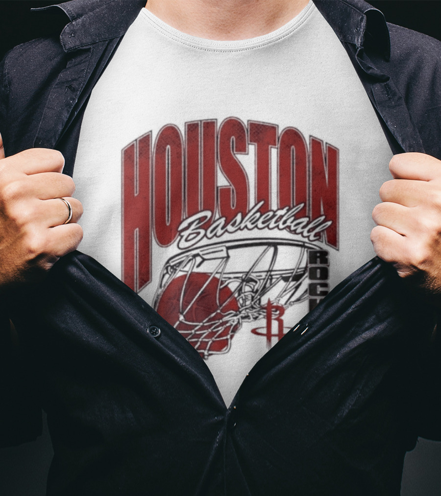 Houston Rockets Basketball Swish 2026 T-Shirt