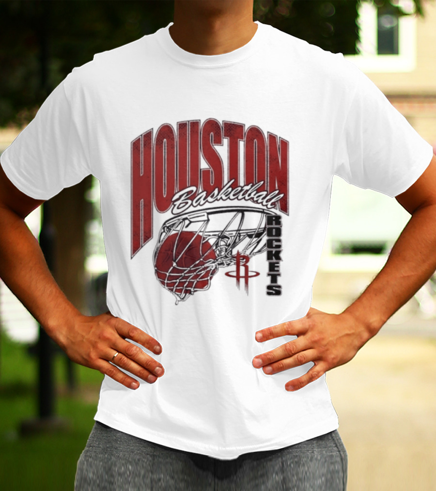 Houston Rockets Basketball Swish 2026 T-Shirt