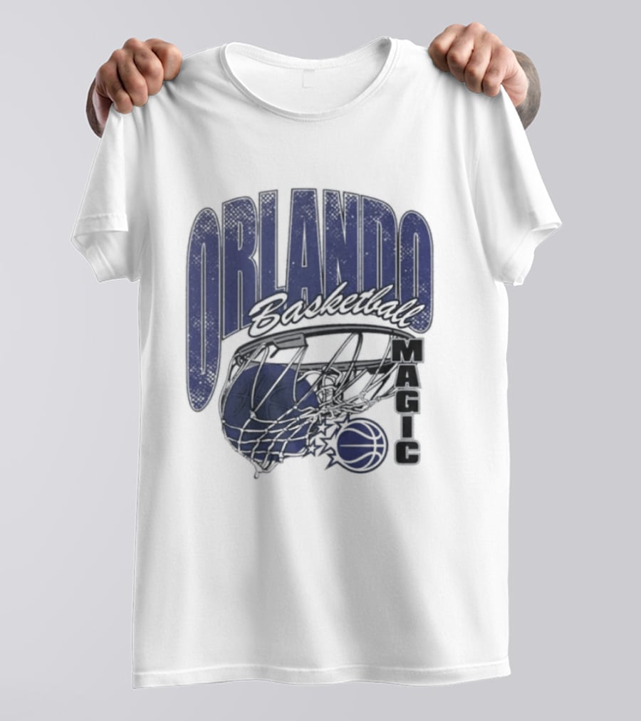 2026 Orlando Magic Basketball Script Swish T-Shirt