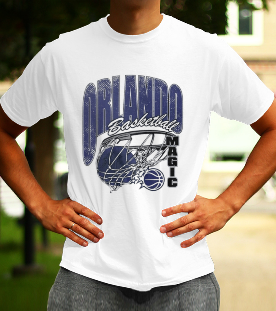 2026 Orlando Magic Basketball Script Swish T-Shirt