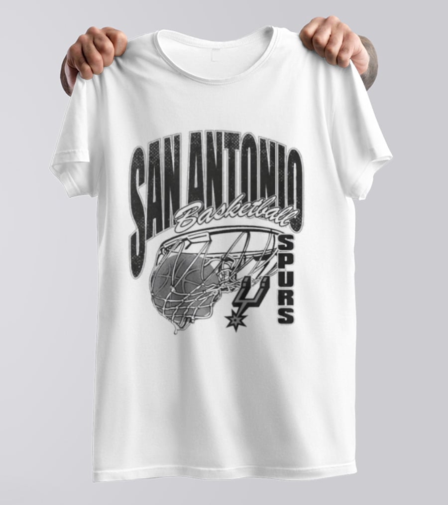 San Antonio Basketball 2026 Spurs Swish T-Shirt