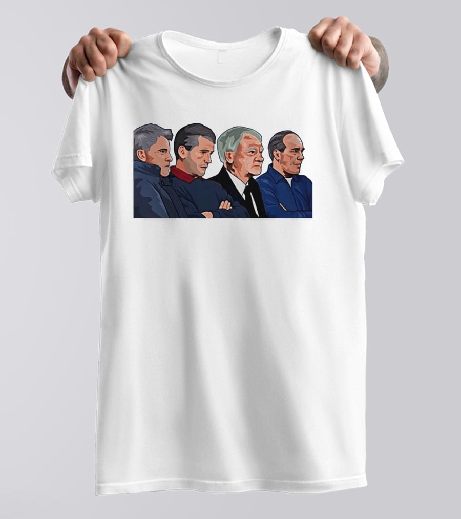 Ipswich Town FC Icons George Burley Sir Bobby Robson Sir Alf Ramsey Burleys Boys T-Shirt