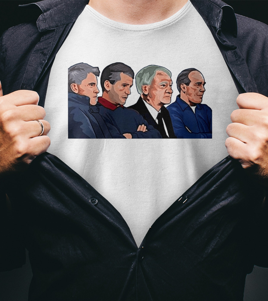 Ipswich Town FC Icons George Burley Sir Bobby Robson Sir Alf Ramsey Burleys Boys T-Shirt