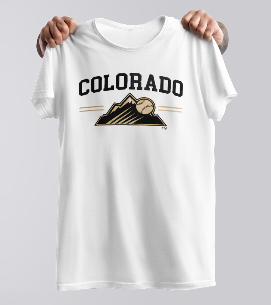 Colorado Rockies University Of Colorado 2026 Hat Giveaway Baseball Mountain T-Shirt