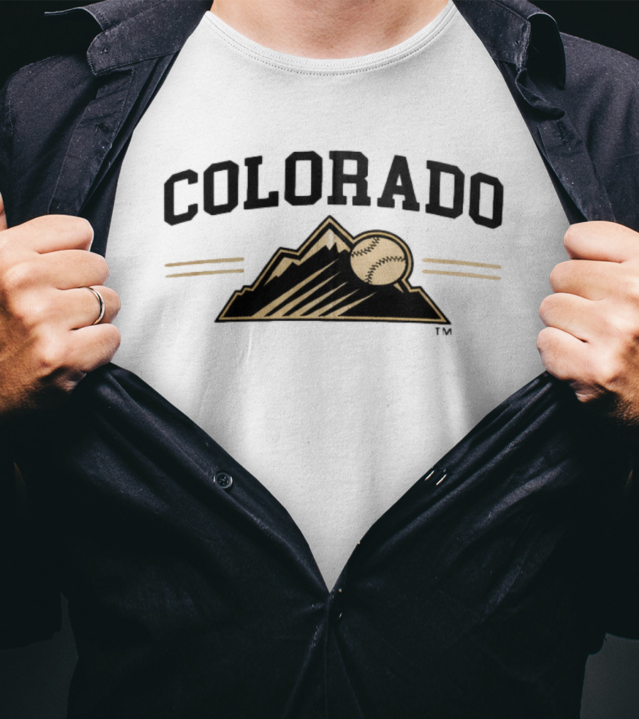Colorado Rockies University Of Colorado 2026 Hat Giveaway Baseball Mountain T-Shirt