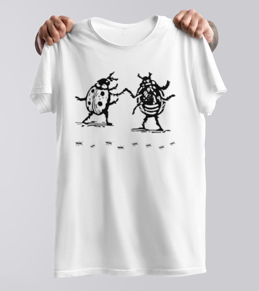 Dancing Lady Bugs The Last Of The Bugs Noah Kahan T-Shirt