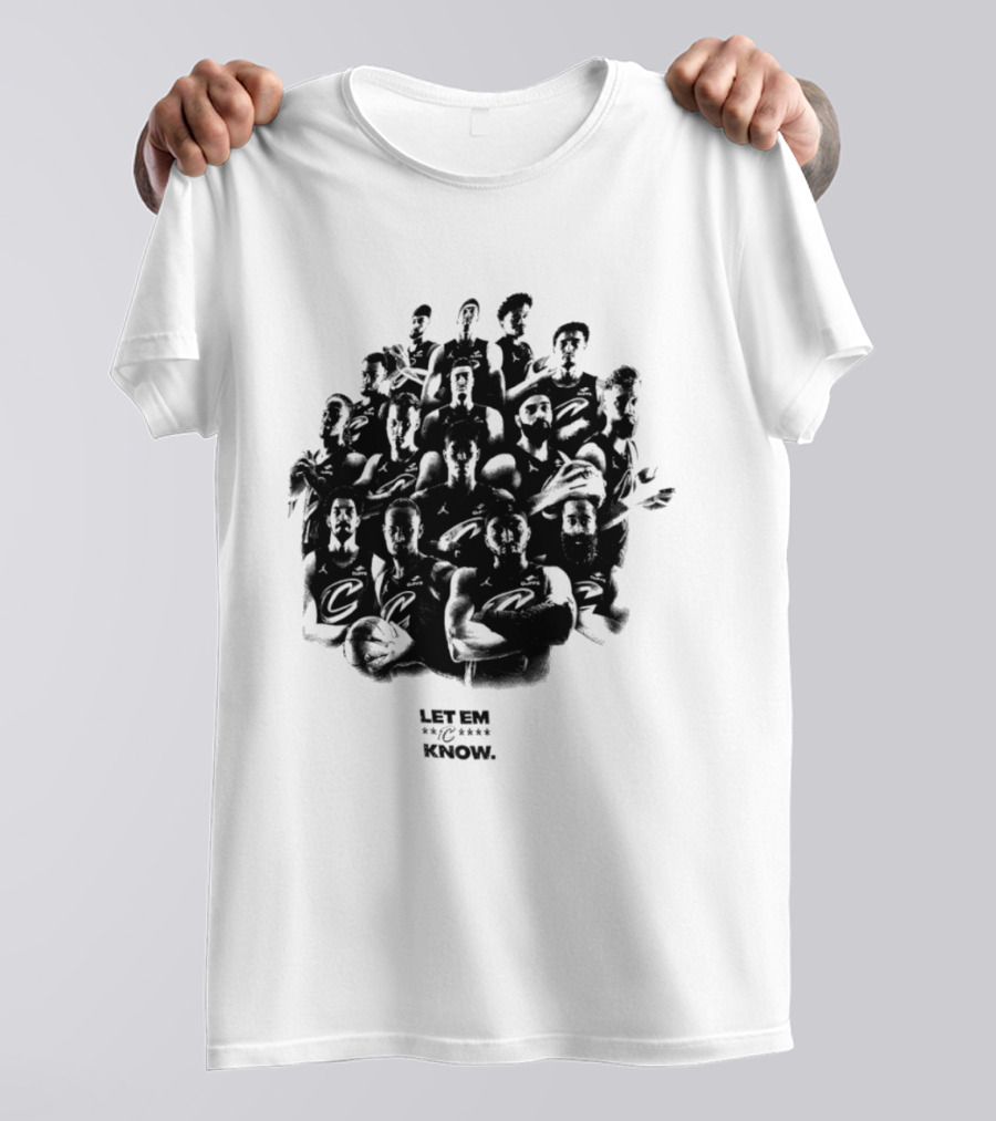 Donovan Mitchell Evan Mobley Cleveland Cavaliers Let Em Know T-Shirt