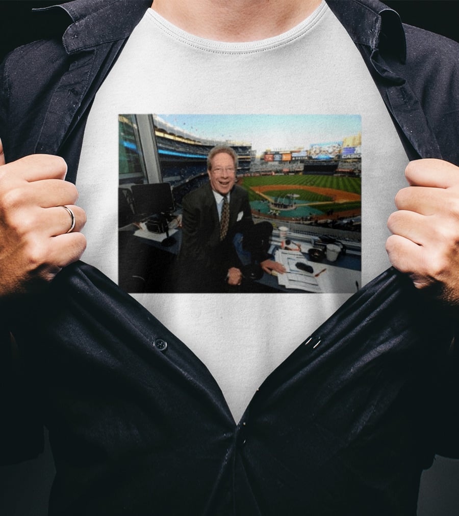 John Sterling The Yankees’ Most Enduring Announcer Dies At 87 T-Shirt