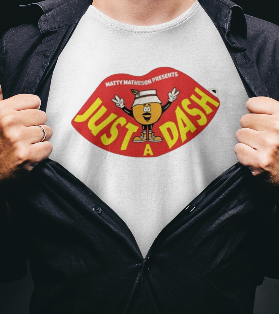 Matty Matheson Presents Just A Dash Lips With Cartoon T-Shirt