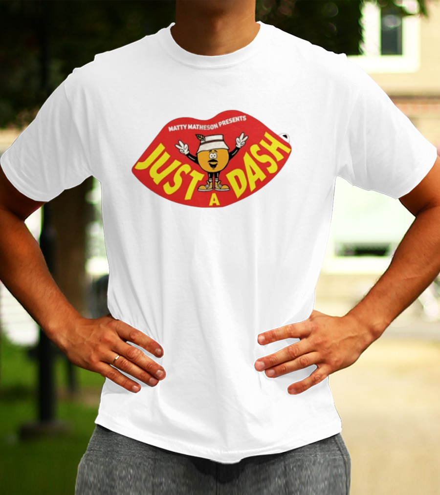 Matty Matheson Presents Just A Dash Lips With Cartoon T-Shirt