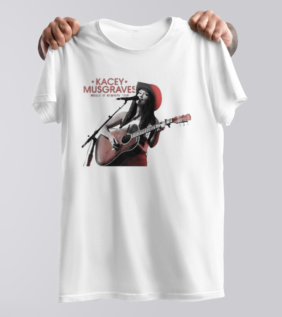 Kacey Musgraves Middle Of Nowhere Tour 2026 Acoustic Performance Cowboy Hat T-Shirt