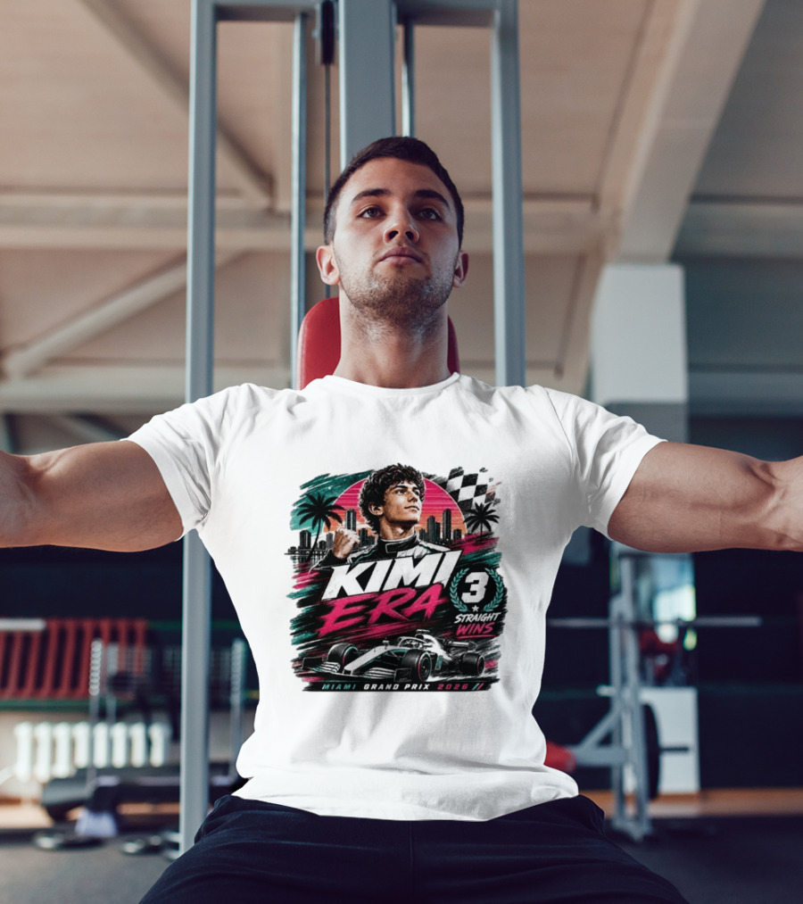 Kimi Era 3 Straight Wins Miami Grand Prix 2026 T-Shirt