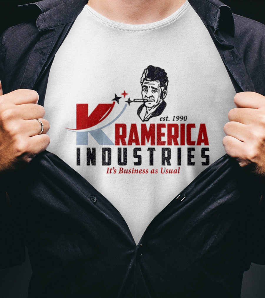 Kramerica Industries It's Business As Usual Est 1990 T-Shirt