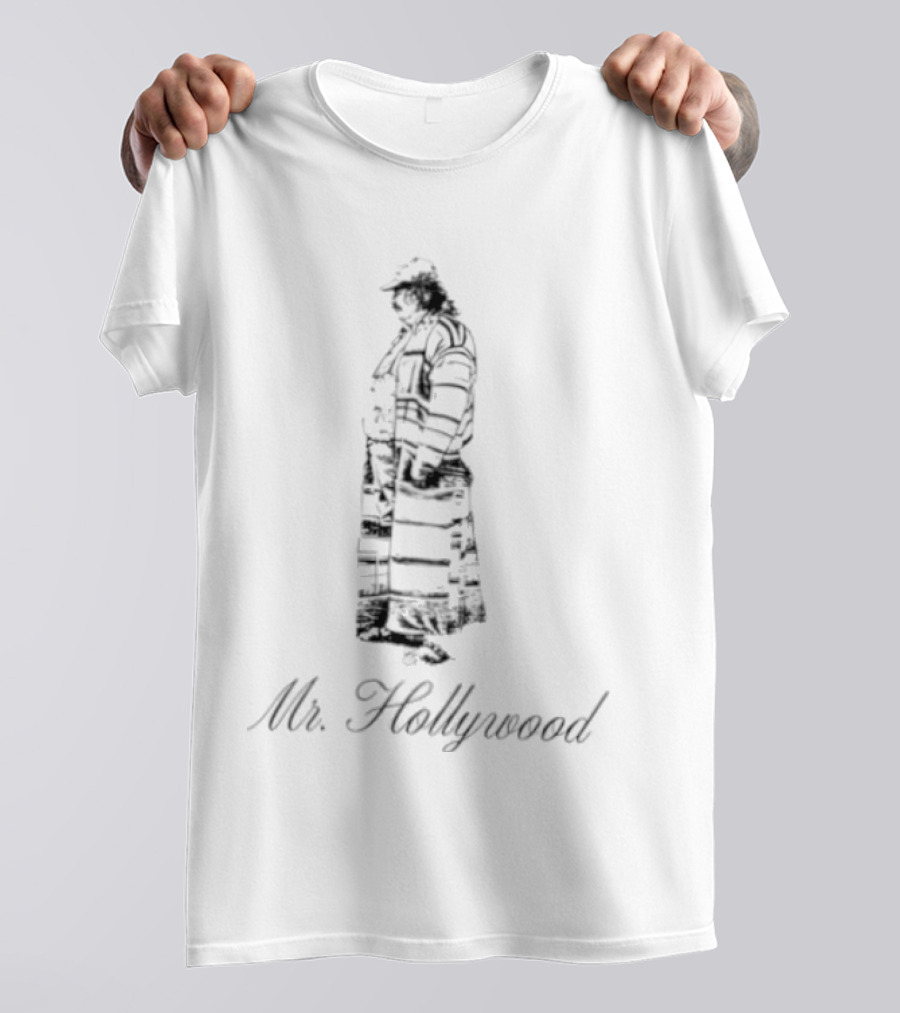 Mr. Hollywood Urban Silhouette Streetwear Fashion T-Shirt