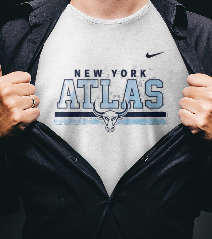 New York Atlas Nike Dri FIT Bull T-Shirt