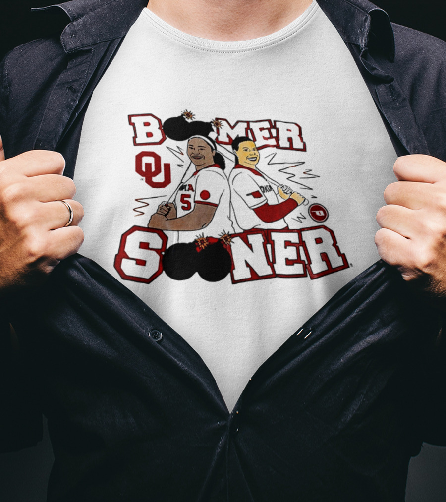 Boomer Sooner Baseball Oklahoma Sooners Players T-Shirt