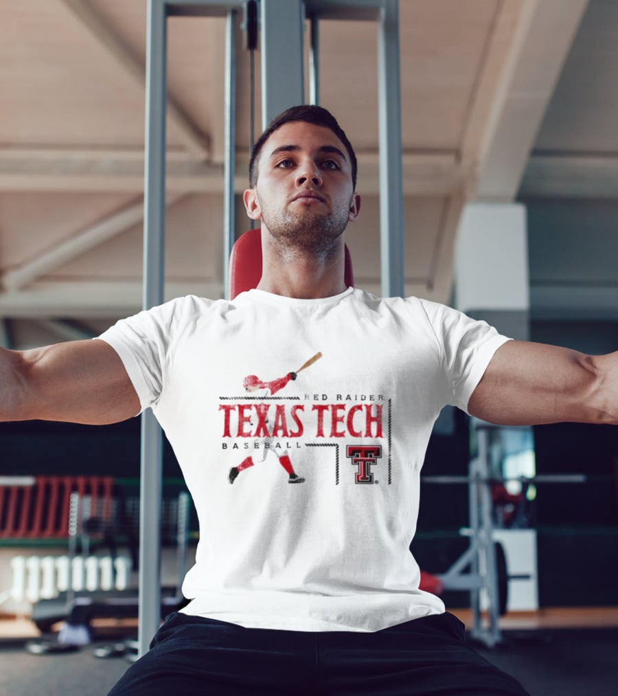 Texas Tech Red Raider Baseball Batter Up TTU T-Shirt