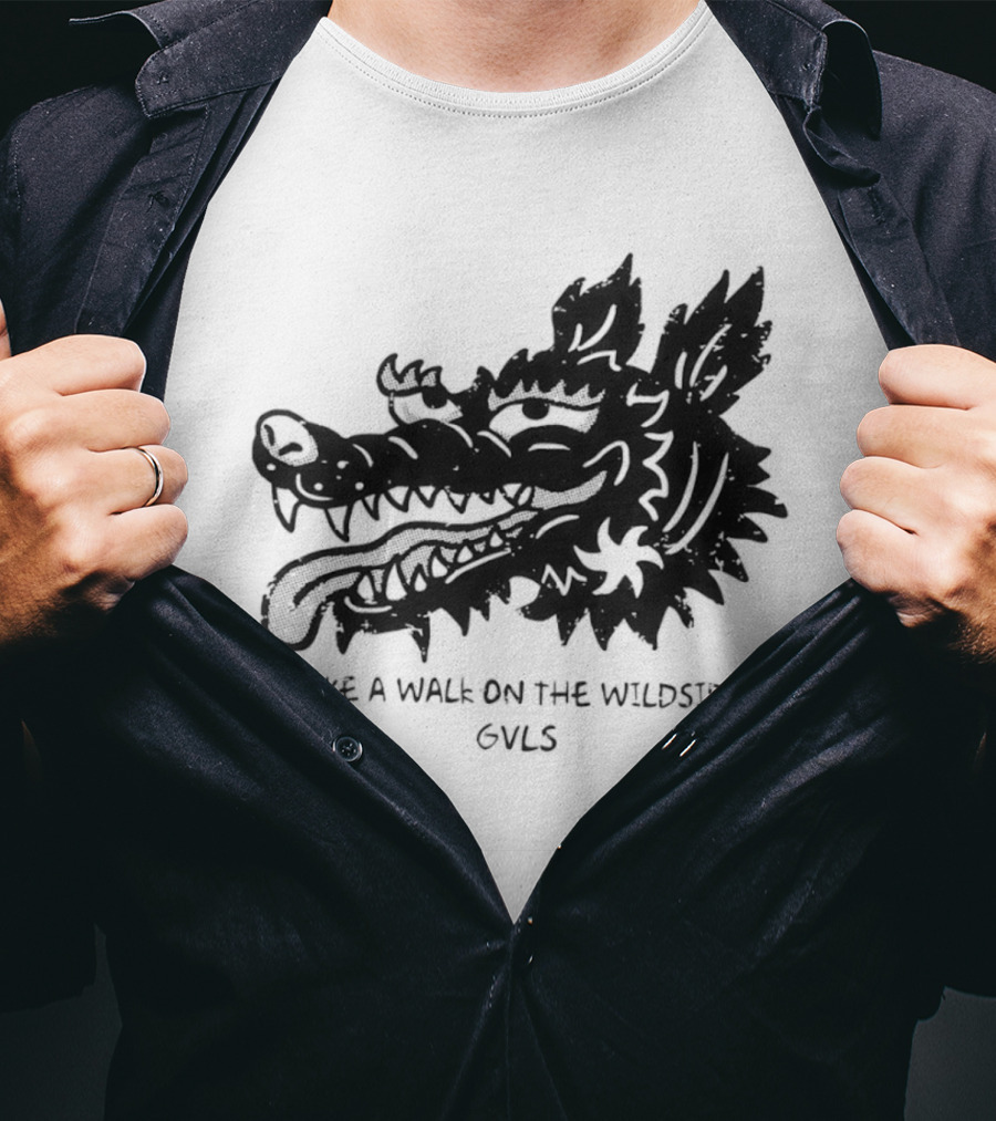Take A Walk On The Wildside GVLS Dragon Head T-Shirt