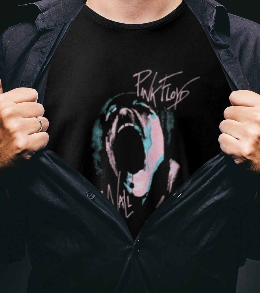 Wyco 1990s Pink Floyd The Wall Vintage Style Psychedelic T-Shirt