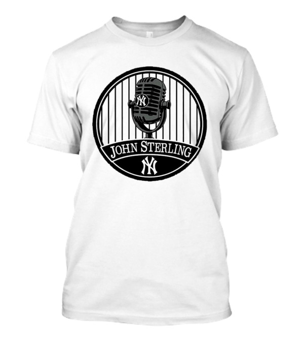 John Sterling Microphone New York Yankees Remembrance T-Shirt