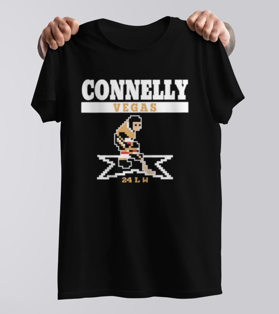 Connelly Vegas Golden Knights 24 LW Hockey Player T-Shirt