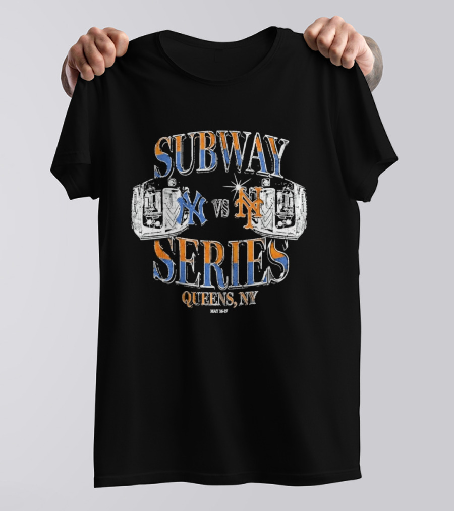 New York Yankees Vs New York Mets 2026 Subway Series Queens NY Giveaway 00 T-Shirt