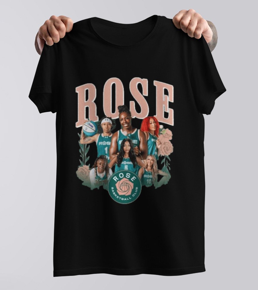 Rose Basketball Club Team Players Champions T-Shirt