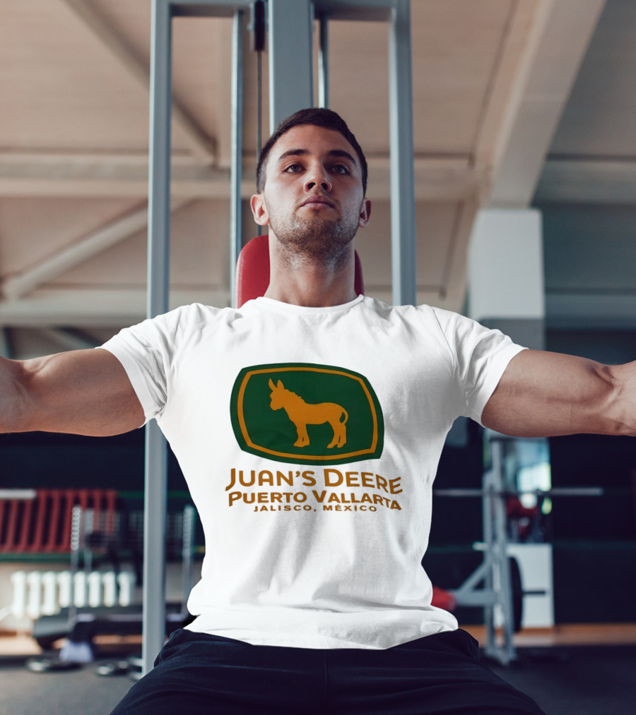 Juan's Deere Puerto Vallarta Jalisco Mexico Donkey T-Shirt