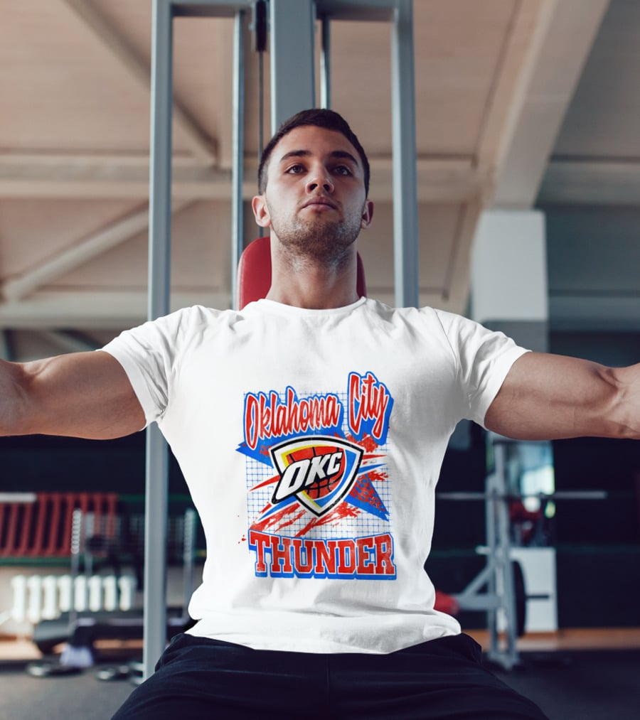 Oklahoma City Thunder OKC Vintage Hardwood Classics Vibe 2026 T-Shirt