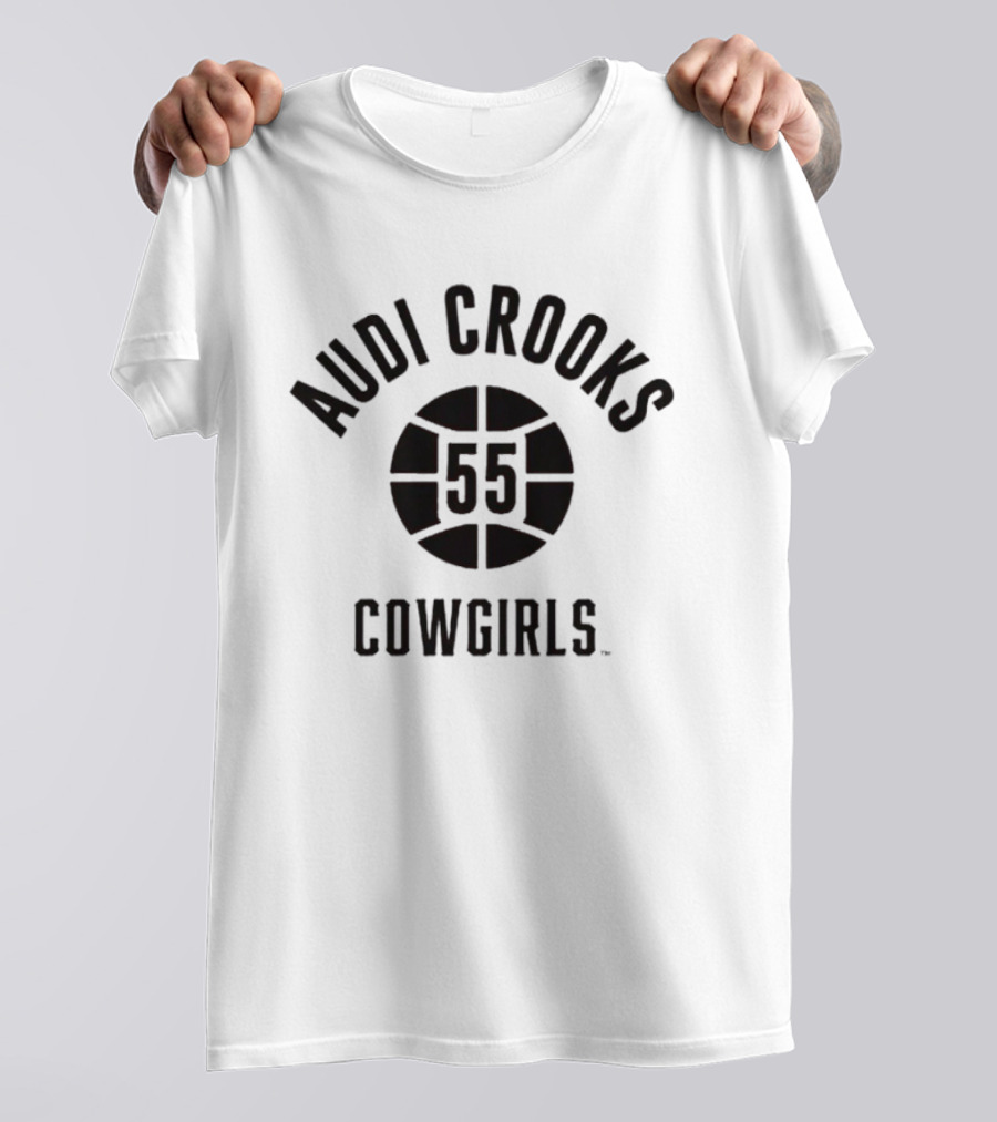 Audi Crooks 55 Cowgirls Basketball T-Shirt