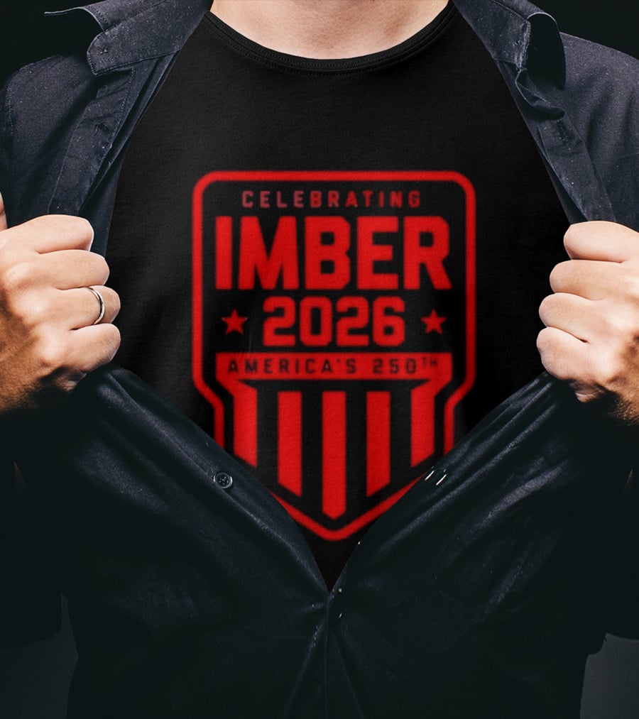 Celebrating IMBER 2026 America's 250th Anniversary Stars And Stripes T-Shirt