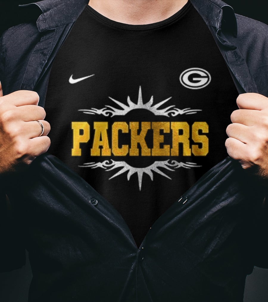 Green Bay Packers X Jason Aldean I Stand With Nike Packers T-Shirt