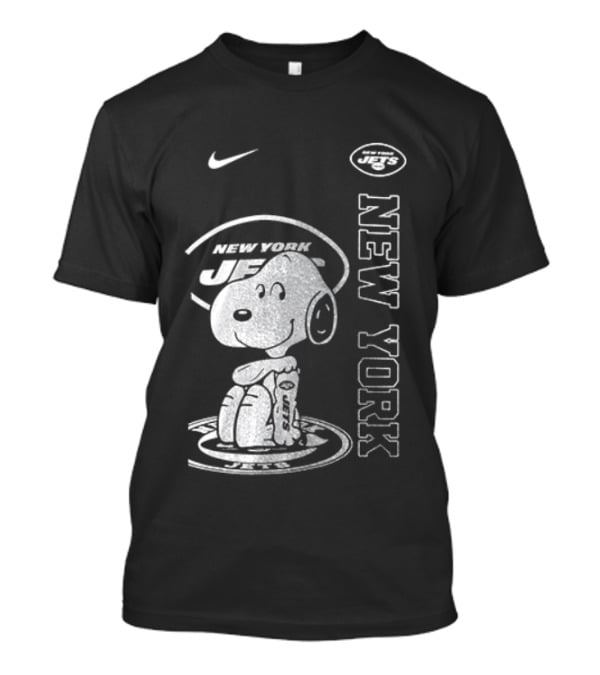 New York Jets Snoopy Yes I'm Old Thank You For The Memories T-Shirt