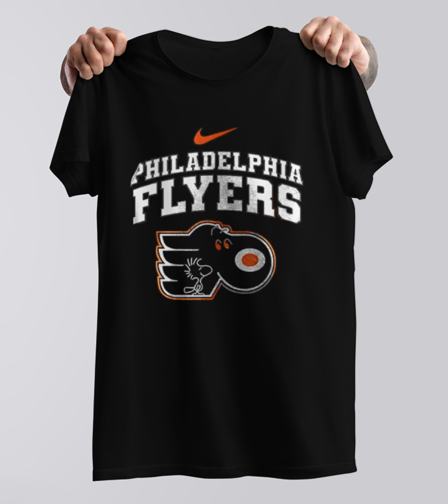 Philadelphia Flyers X Peanuts Snoopy Collaboration Believe Nike T-Shirt