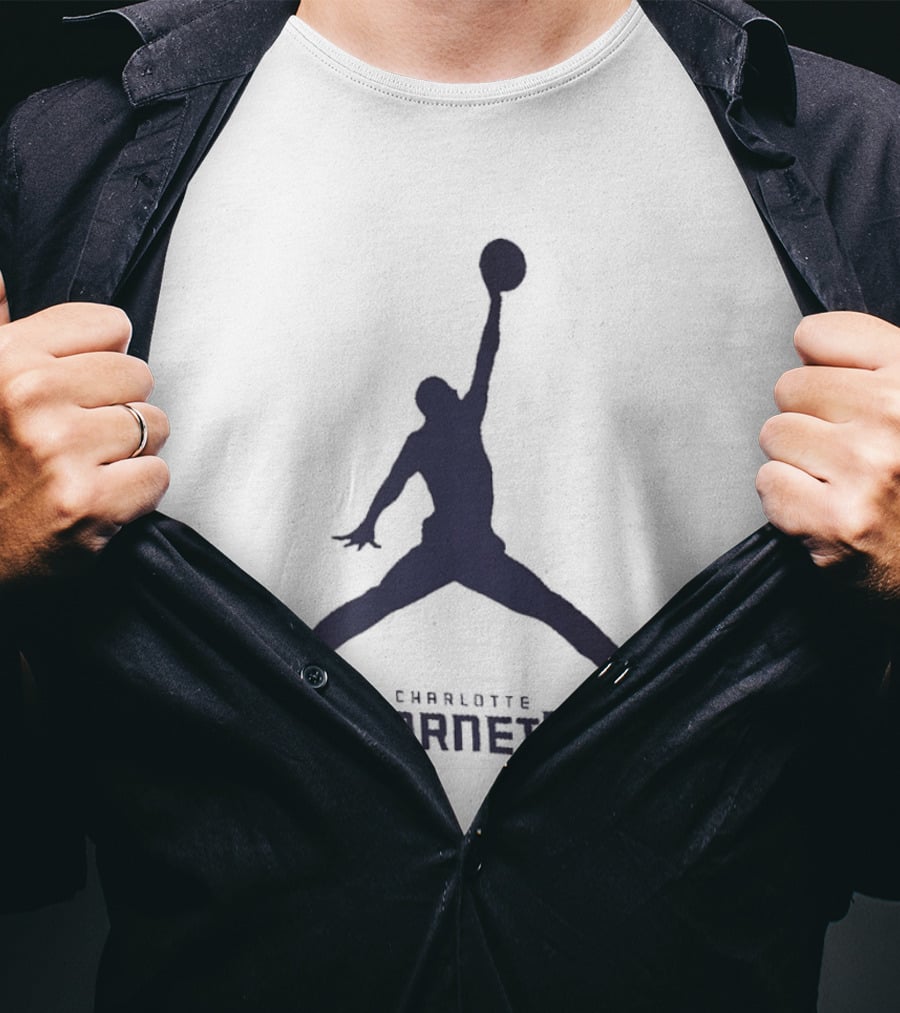 Charlotte Hornets NBA Jumpman Jordan T-Shirt