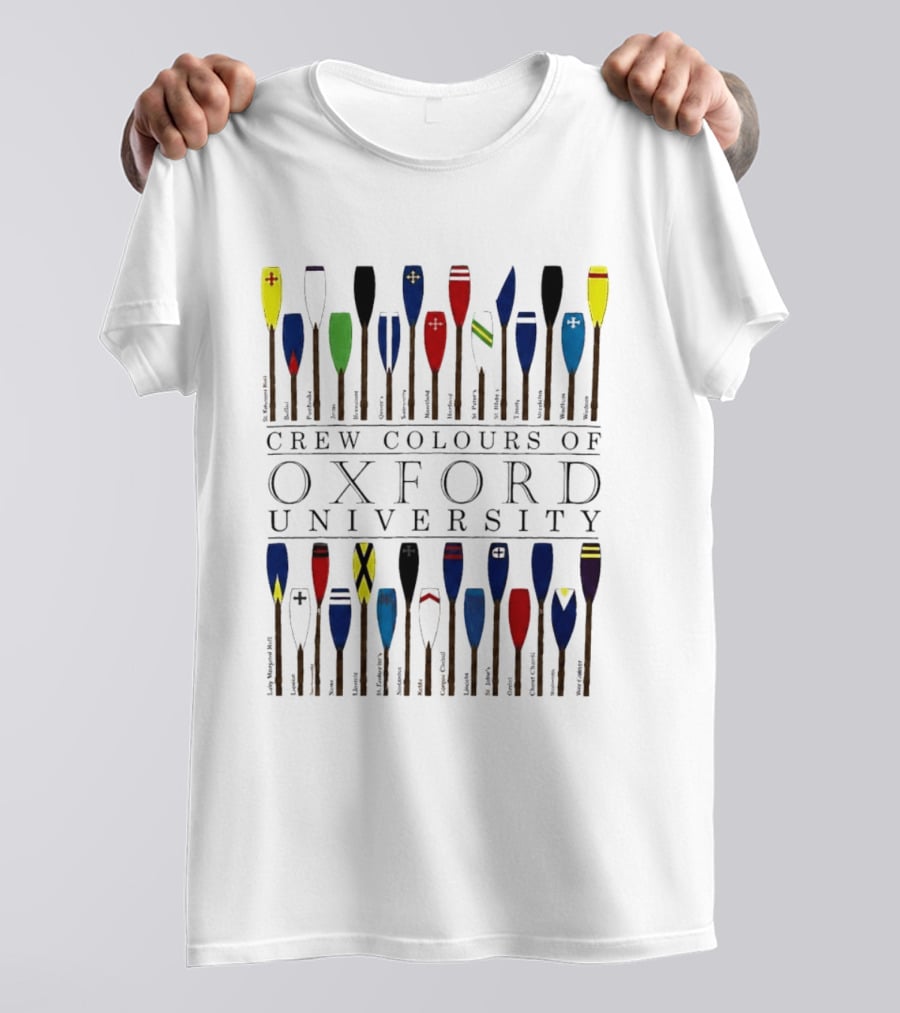Crew Colours Oxford University Kevin Parker Wear T-Shirt