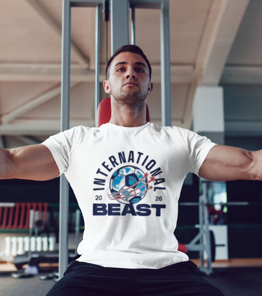 International Beast Soccer 2026 Logo Mr Beast T-Shirt