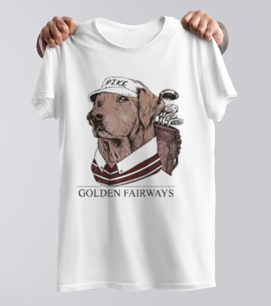 Pike Country Club Golden Fairways Retriever T-Shirt