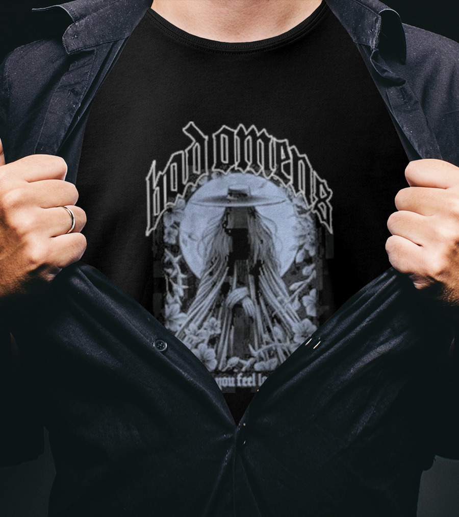 Bad Omens Store The Specter Omens Engraving T-Shirt