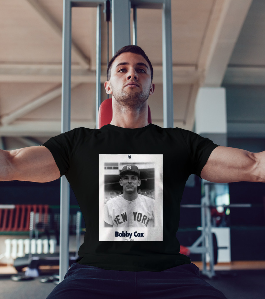 New York Yankees Bobby Cox 1941 2026 T-Shirt